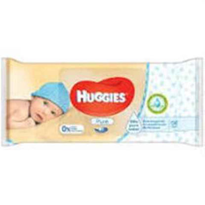 Picture of HUGGIES PURE BABY WIPES 56CT