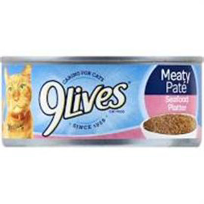 Picture of 9LIVES MEATY PATE SEAFOOD PLATTER 5.5OZ