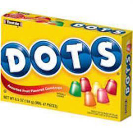 Picture of DOTS ORIGINAL ASSORTED 6.5OZ