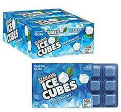 Picture of ICE BREAKERS ICE CUBES PEPPERMINT 6CT