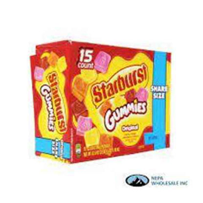 Picture of STARBURST GUMMIES ORIGINAL KING SIZE 3.5OZ 15CT