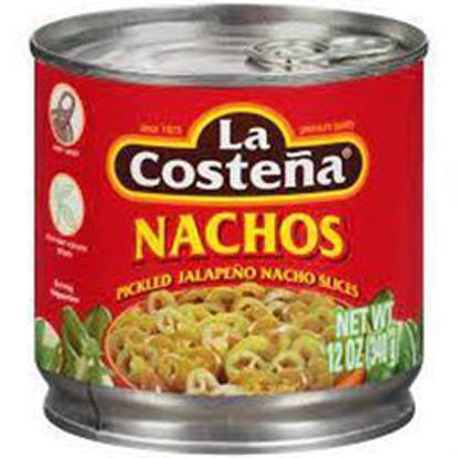 Picture of LA COSTENA NACHO PICKLED JALAPENO PEPPERS 12OZ