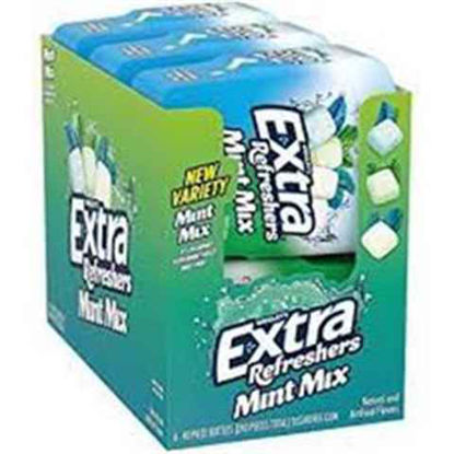 Picture of WRIGLEYS EXTRA GUM MINT MIX REFRESHERS 6CT