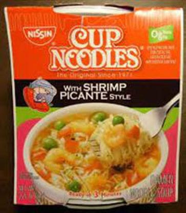 Picture of NISSIN CUP NOODLES HOT N SPICY SHRIMP 2.25OZ 12CT