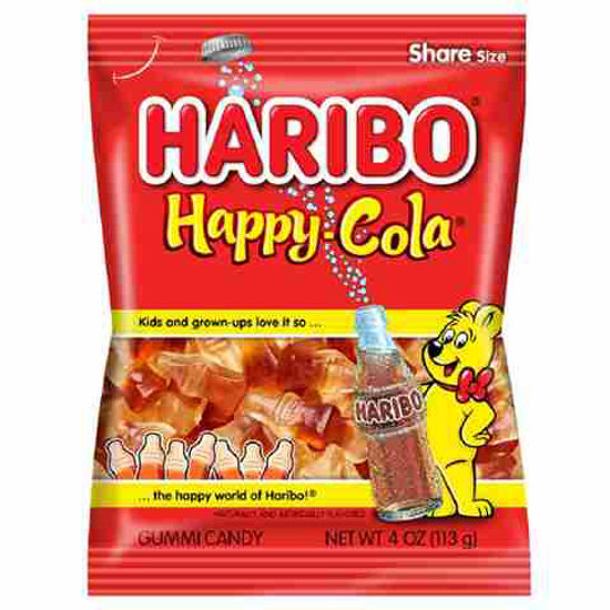 Picture of HARIBO HAPPY COLA GUMMI CANDY 4OZ