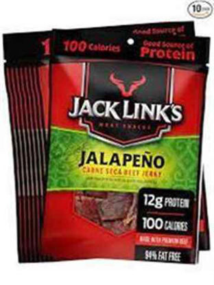 Picture of JACK LINKS JALAPENO BEEF JERKY 1.25OZ 10CT
