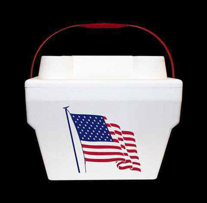 Picture of ICE CHEST USA FLAG COOLER