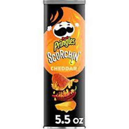 Picture of PRINGLES SCORCHIN CHEDDAR 5.57OZ