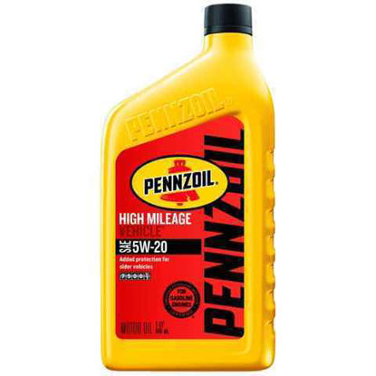 Picture of PENNZOIL HIGH MILEAGE 5W20 1QT 6CT