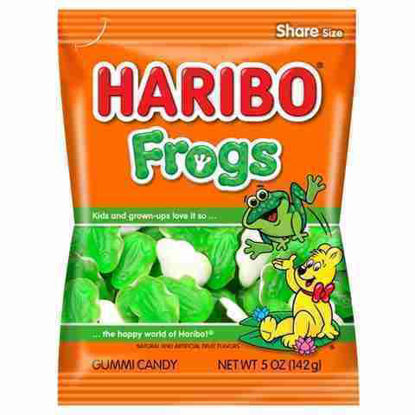 Picture of HARIBO FROGS GUMMI CANDY 5OZ