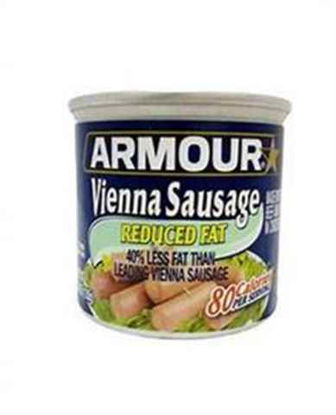 Picture of ARMOUR VIENNA SAUSAGE REDUCED FAT 4.6OZ