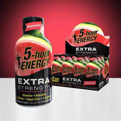 Picture of 5 HOUR ENERGY EXTRA STRENGTH WATERMELON 12CT