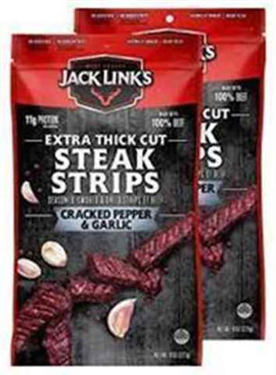 Picture of JACK LINKS EXTRA THICK CUT STEAK STRIPS 3OZ