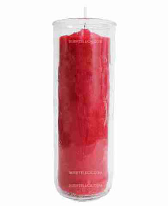 Picture of VELA CANDLE JUDE RED
