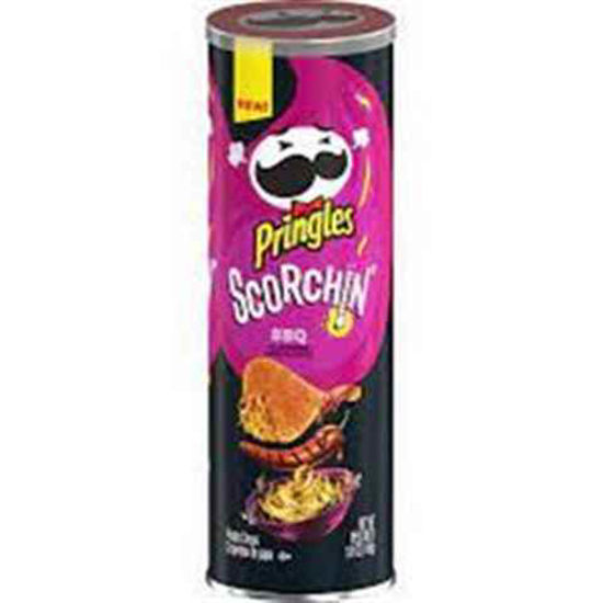 Picture of PRINGLES SCORCHIN BBQ 5.5OZ