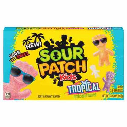 Picture of SOUR PATCH KIDS TROPICAL BOX 3.5OZ