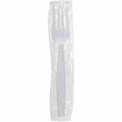 Picture of SLEEK HEAVY WEIGHT WRAPPED FORK WHITE 1000CT