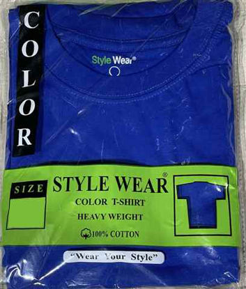 Picture of STYLE WEAR ROUND NECK BLUE 2XL