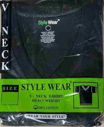Picture of STYLE WEAR ROUND NECK BLACK 3XL