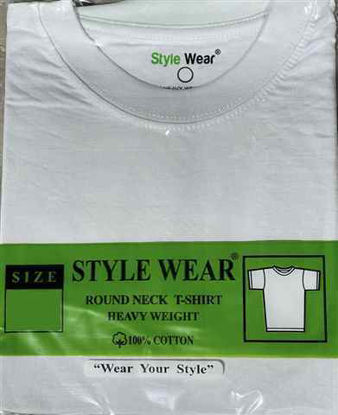 Picture of STYLE WEAR ROUND NECK WHITE 3XL