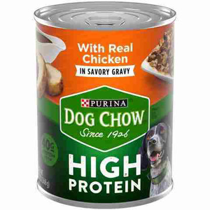 Picture of PURINA DOG CHOW HIGH PROTEIN WITH CHICKEN 13OZ