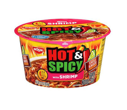 Picture of NISSIN BOWL HOT N SPICY WITH SHRIMP 6CT