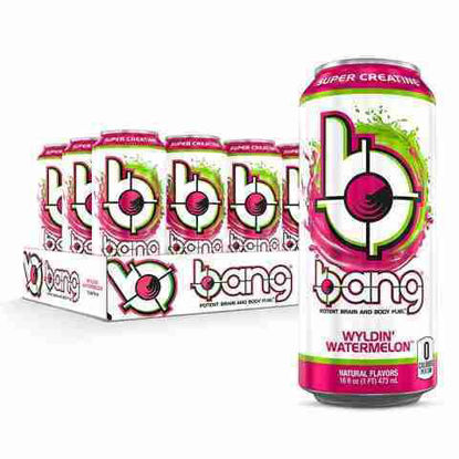 Picture of BANG ENERGY DRINK WYLDIN WATERMELON 16OZ 12CT