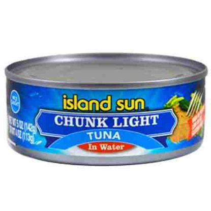 Picture of ISLAND SUN CHUNK LIGHT TUNA IN WATER 5OZ