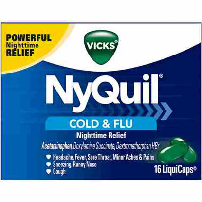 Picture of VICKS NYQUIL LIQUICAPS 16CT