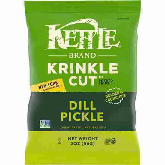 Picture of KETTLE DILL PICKLE CHIPS 2OZ