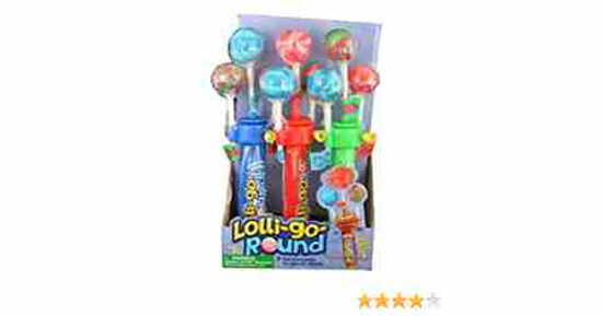 Picture of LOLLI GO ROUND 3 FLAVORED POPS 12CT