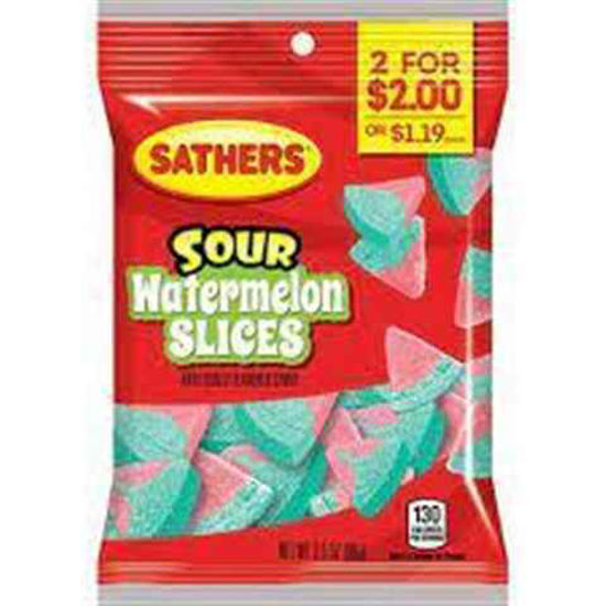 Picture of SATHERS WATERMELON SLICES 2 FOR 2 12CT