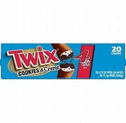 Picture of TWIX COOKIES N CREME KING SIZE 2.72OZ 20CT