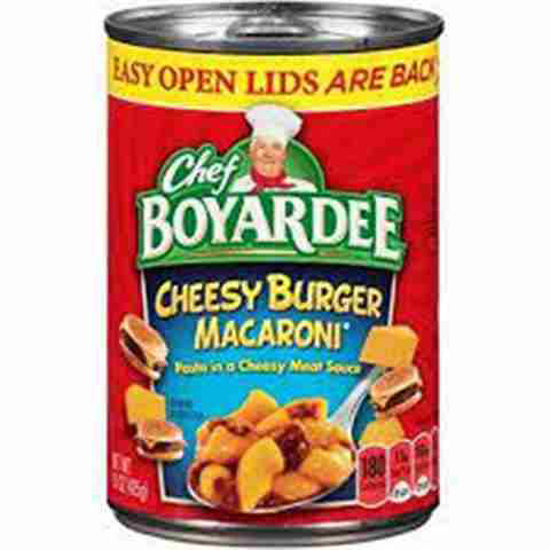 Picture of CHEF BOYARDEE CHEESY BURGER MACARONI 15OZ