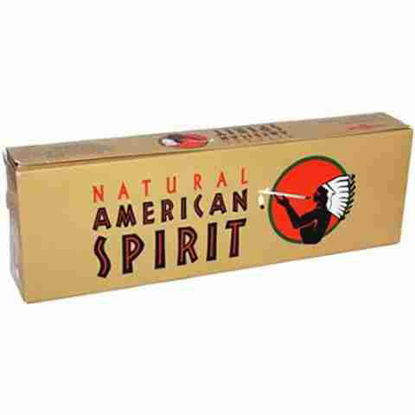 Picture of AMERICAN SPIRIT NON-FILTER BROWN KING BOX