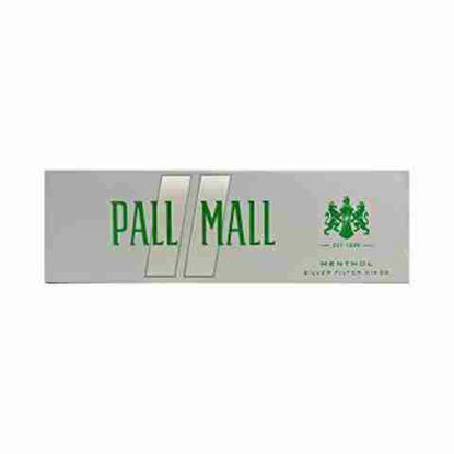 Picture of PALL MALL MENTHOL SILVER KINGS BOX 