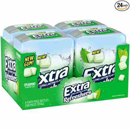 Picture of WRIGLEYS EXTRA REFRESHERS SPEARMINT BOTTLES 4CT