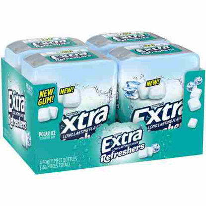 Picture of WRIGLEYS EXTRA REFRESHERS POLAR ICE BOTTLES 4CT