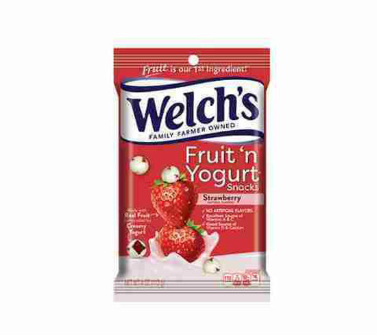 Picture of WELCHS STRAWBERRY FRUIT N YOGURT 4OZ