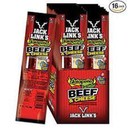 Picture of JACK LINKS BEEF N CHEESE JALAPENO SIZZLE 1.2OZ 16CT