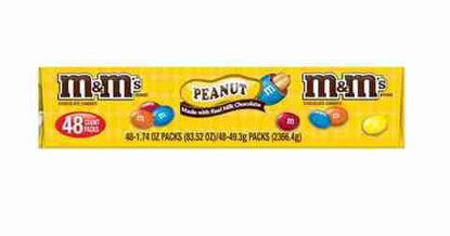 Picture of MnM MESSAGES PEANUT CHOCOLATE 1.74OZ 48CT