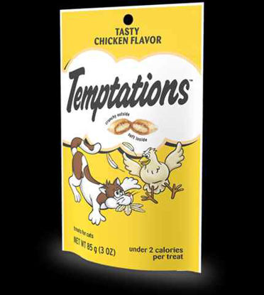 Picture of TEMPTATIONS TASTY CHICKEN FLAVOR CAT TREATS 1.7OZ