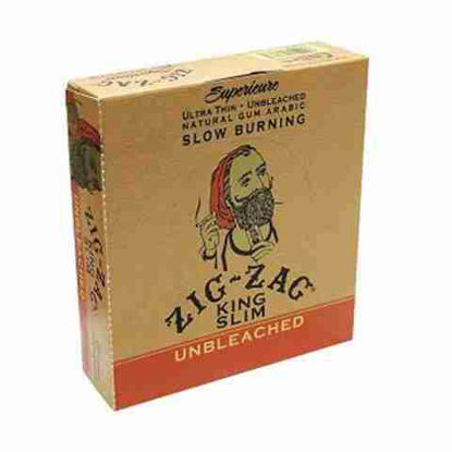 Picture of ZIG ZAG UNBLEACHED PAPER KING SIZE 24CT