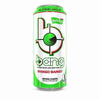 Picture of BANG ENERGY DRINK NATURAL MANGO BANGO 16OZ 12CT