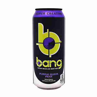 Picture of BANG ENERGY DRINK PURPLE GUAVA PEAR 16OZ 12CT