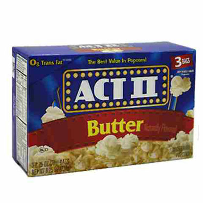 Picture of ACT II POPCORN BUTTER 2.75OZ 3CT