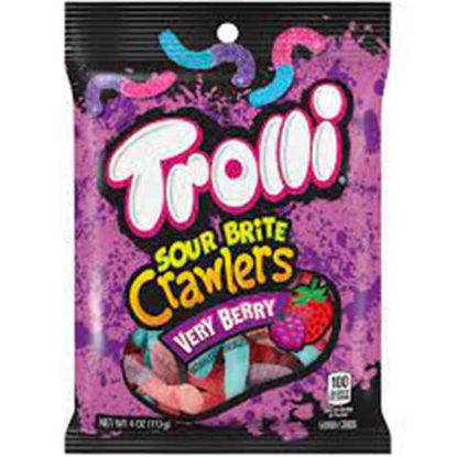 Picture of TROLLI SOUR BRITE CRAWLERS VERY BERRY 4OZ