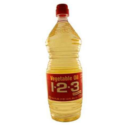 Picture of 123 VEGETABLE OIL 1LTR