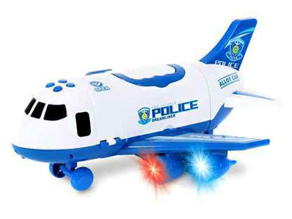 Picture of POLICE DOUBLE DECKER AIRPLANE 4D FLASH