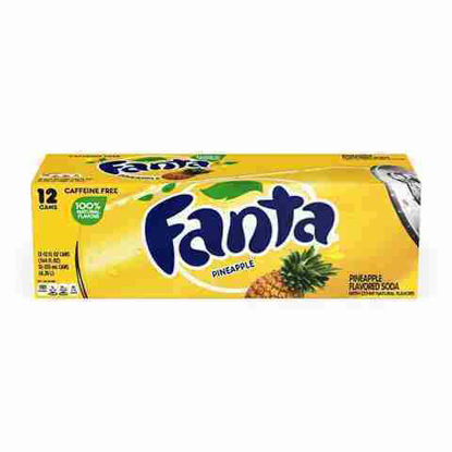 Picture of FANTA PINEAPPLE 12OZ 12CT